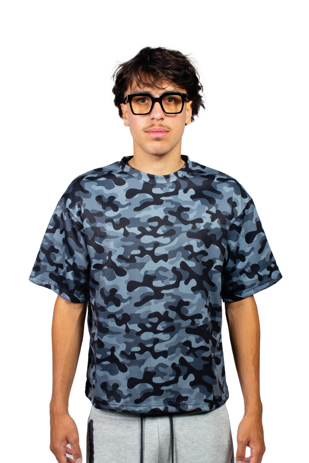 Tee Camo Black